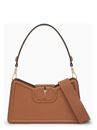 VALENTINO GARAVANI WOMEN'S LEATHER VLOGO SHOULDER BAG