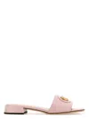 Valentino Vlogo Signature Leather Sandal