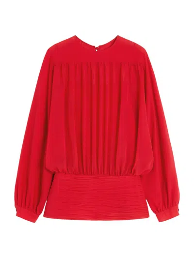 Valentino Light Georgette Top Woman Paris 38