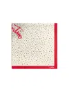 Valentino Scarf Bandeau Little Stars Starry In Silk In Neutral