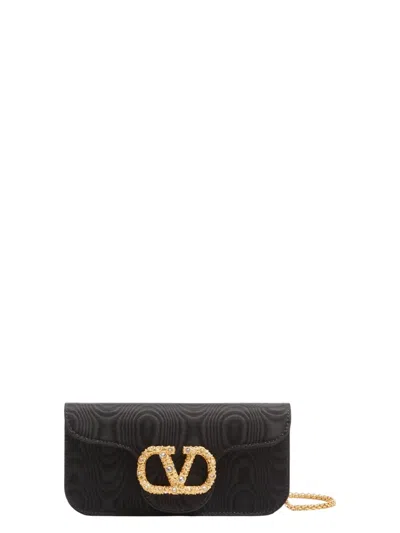 Valentino Garavani Women's Locò Moiré Fabric Clutch