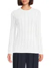 Valentino Women's Maglia Crewneck Sweater In Bianco