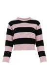 Valentino Striped Virgin Wool Jumper