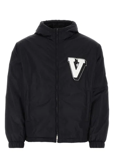 VALENTINO WOMEN'S MIDNIGHT NYLON JACKET