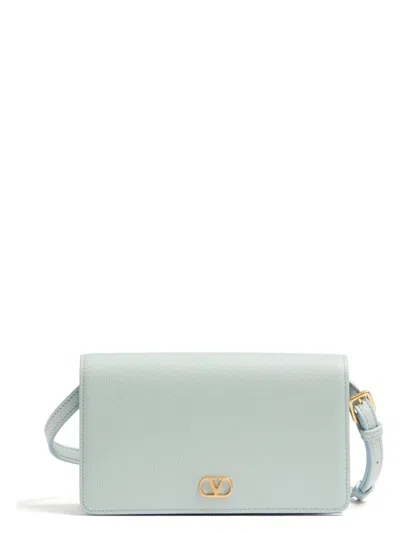 Valentino Garavani Women's Mini Bag Vlogo Signature Sky Gray In Grey