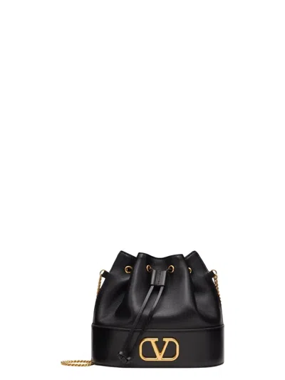 VALENTINO GARAVANI WOMEN'S MINI DRAWSTRING VLOGO SIGNATURE