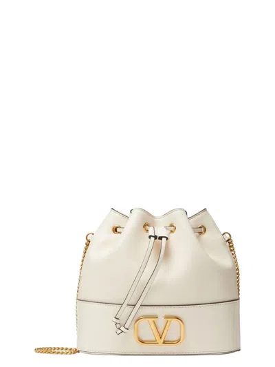 VALENTINO GARAVANI WOMEN'S MINI DRAWSTRING VLOGO SIGNATURE