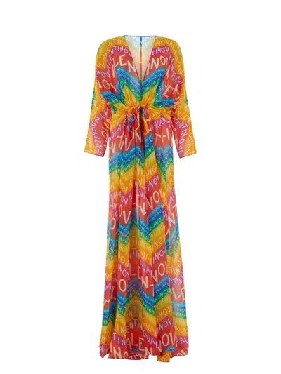 VALENTINO WOMEN'S MUSLINESCAPE BEACH ROBE