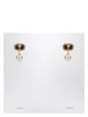 Valentino Garavani Oval Earrings With Swarovski Pearl Women