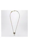 Valentino Garavani Ovalette Necklace With Swarovski Pearl Women In Metal