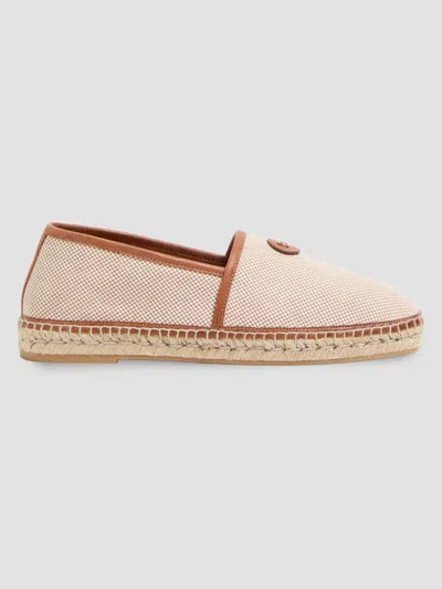 Valentino Garavani Women's Palm Avenue Canvas Espadrille Loafers In Multi