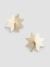 Valentino Pas Plus Swarovski-embellished Earrings In Gold