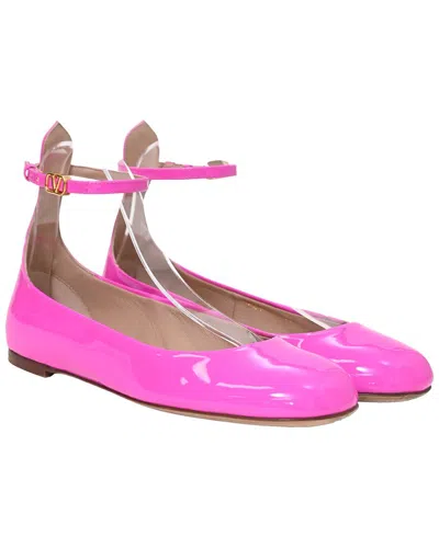 Valentino Garavani Valentino Women's Patent Leather Tan-go Ballerina Flat (authentic Pre-loved)