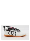 Valentino Chromathon Low-top Sneakers In Perforated Leather