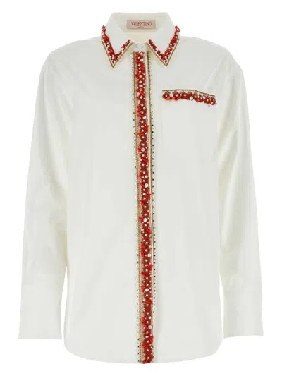 VALENTINO WOMEN'S POPLIN SHIRT