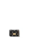 Valentino Women's Quiltie 67 Bag With Ivory Polka Dots