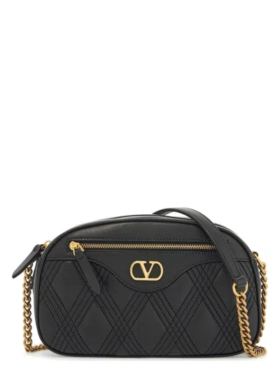 Valentino Garavani Women's Quiltie 67 Chain Bag Black | 6w2b0r03ife