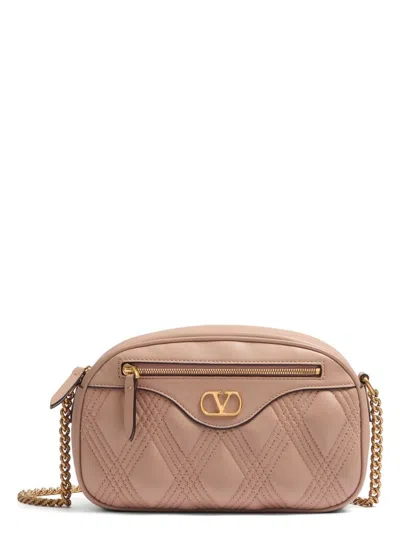 VALENTINO GARAVANI WOMEN'S QUILTIE 67 LEATHER CAMERA BAG
