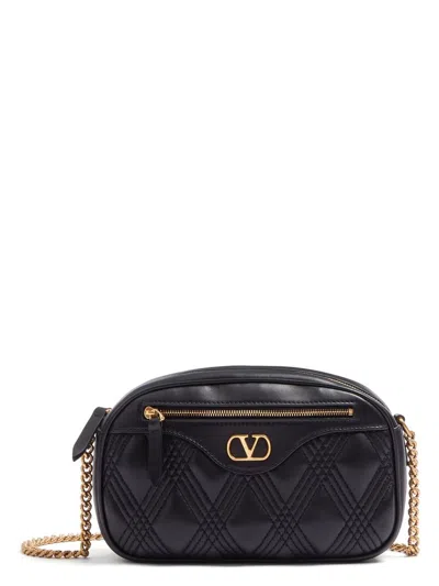 VALENTINO GARAVANI WOMEN'S QUILTIE 67 LEATHER CAMERA BAG