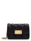 Valentino Garavani Women Quiltie 67 Small Leather Shoulder Bag In Black