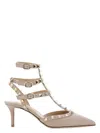 Valentino Women's Rockstud Ankle Strap T. 65 Pumps