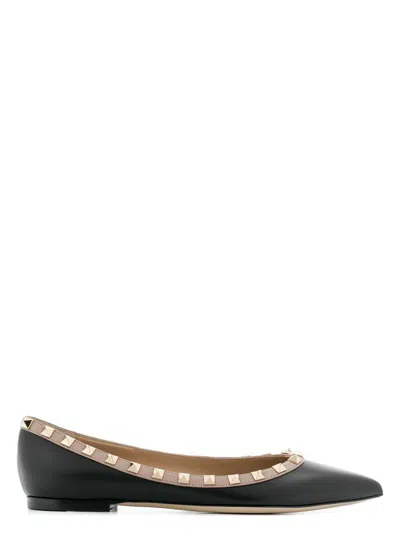 VALENTINO GARAVANI WOMEN'S ROCKSTUD BALLERINA