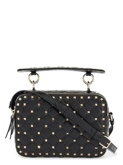 Valentino Garavani Women's Rockstud Crossbody Bag In Black