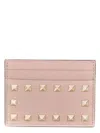 Valentino Women's Rockstud Leather Card Case