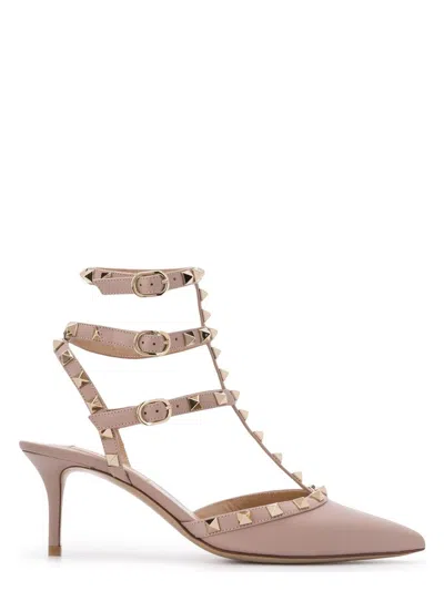 Valentino Garavani Women's Rockstud Leather Pumps