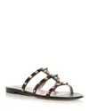 Valentino Garavani Women's Rockstud Slide Sandals In Multi