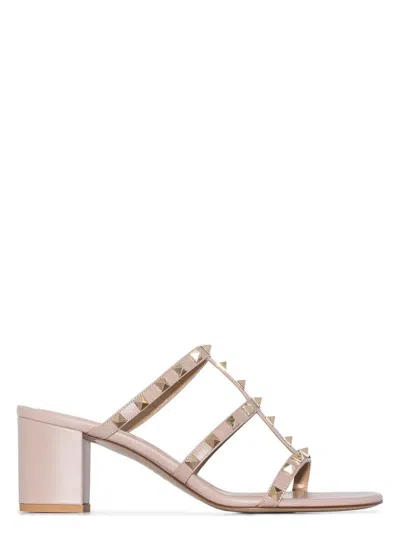 Valentino Garavani Women's Rockstud Slide T. 60 In Poudre