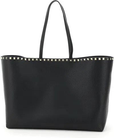 Valentino Garavani Women's Rockstud Tote Bag In Black