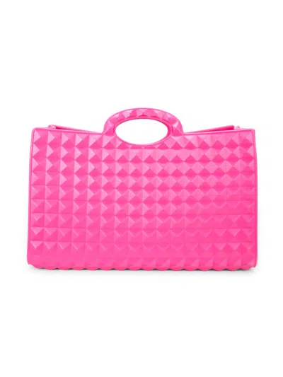 Valentino Garavani Women's Rockstud Tote In Pink