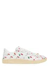 Valentino Royco Sneaker White With Cherryfic Pattern In Multi