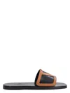 Valentino Viva Superstar Slide Sandal In Nappa Leather In Black