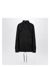 Valentino Black Techno Light Wool Shirt