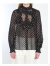 Valentino Garavani Polka Dot Silk Shirt