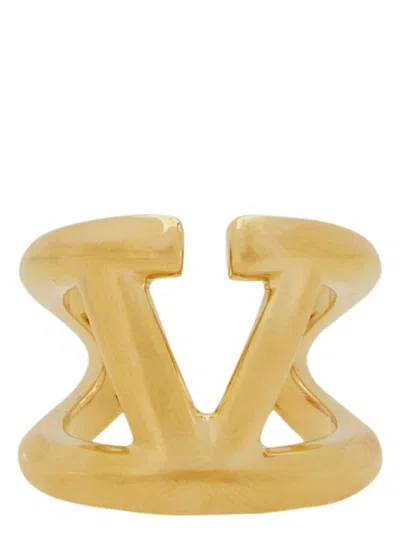 VALENTINO GARAVANI WOMEN'S SIGNATURE VLOGO RING