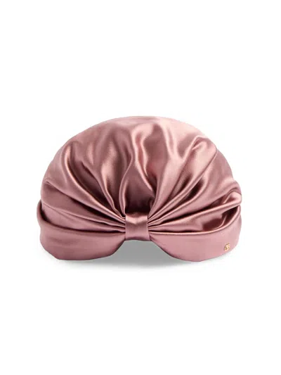 Valentino Garavani Silk Turban Scarf In Pink