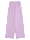 Valentino Cady Couture Wide-leg Pants In Lilac