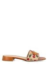 Valentino Garavani Vlogo Signature Slide Sandal In Multi