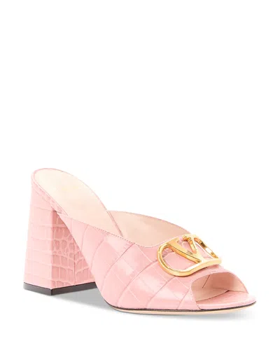Valentino Garavani Women's Slides In Pink