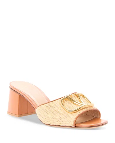 Valentino Garavani Women's Slides In Neutral