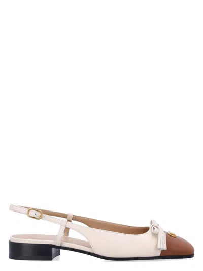 Valentino Garavani Women's Sling Back Folifoliage Sandal In Multi