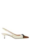 Valentino Slingback-pumps Bepointy 45 Aus Leder