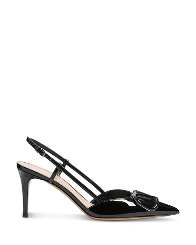 Valentino Garavani Women's Slingback Pumps In Black