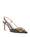 Valentino Women's Slingback Pumps In Black