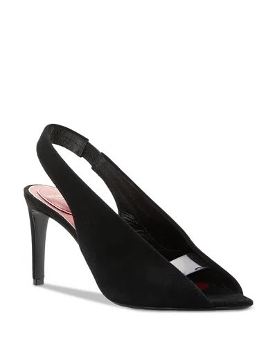 Valentino Garavani Women's Slingback Sandals In Black