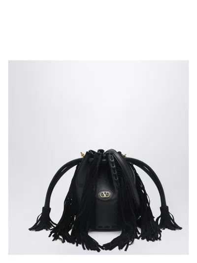 Valentino Garavani Women's Small Nellcote Bucket With Fringes