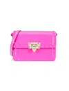 Valentino Women's Small Rockstud Leather Shoulder Bag In Pink
